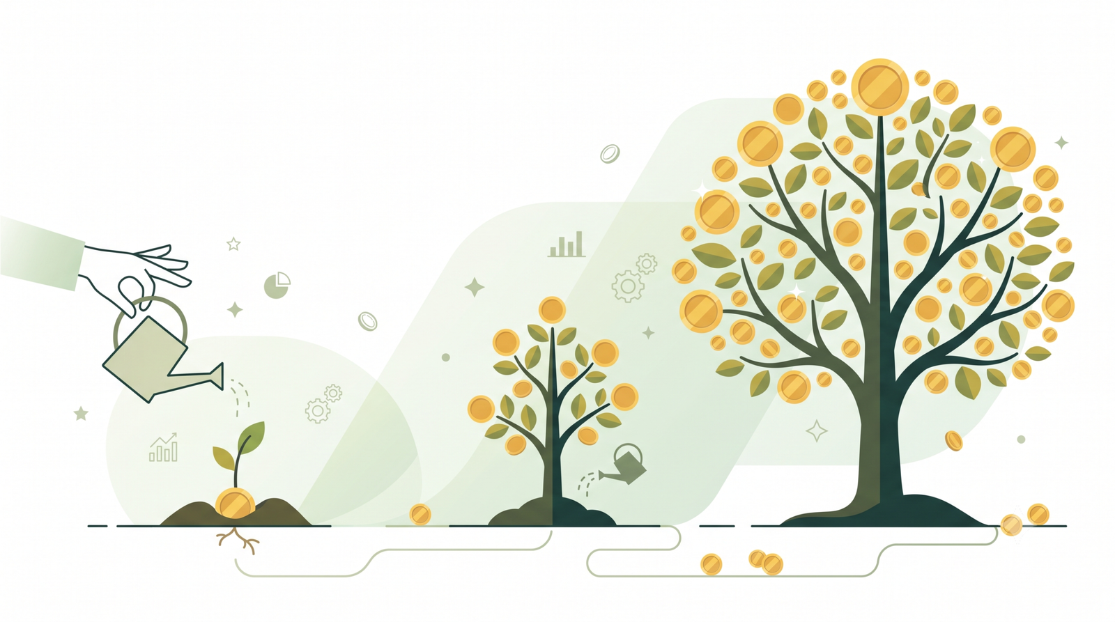 illustration representing the choice between a Roth and Traditional IRA