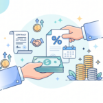illustration of receiving a personal loan with terms and interest